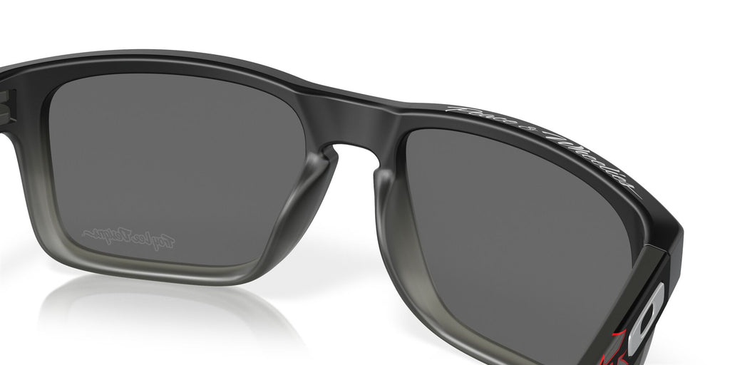 Oakley Holbrook 0OO9102 9102Z0 55 Troy Lee Designs Black Fade / Prizm Black