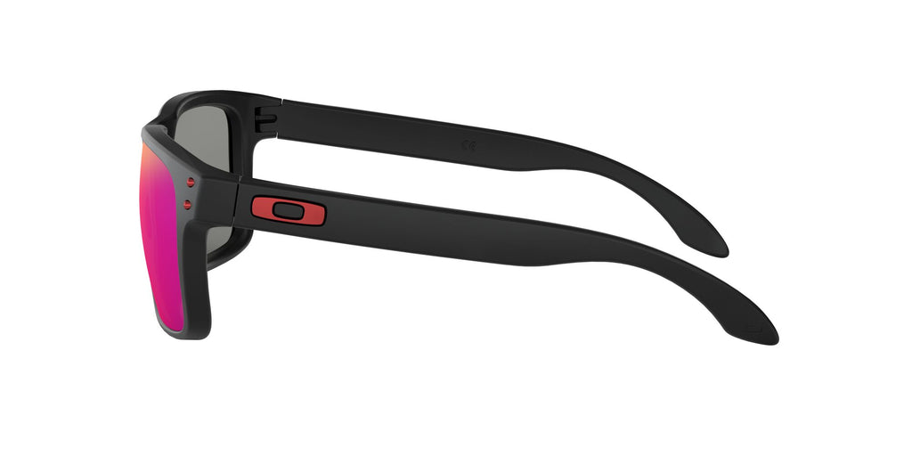 Oakley Holbrook 0OO9102 910236 55 Matte Black / + Red Iridium 55 / Plastic / Plastic