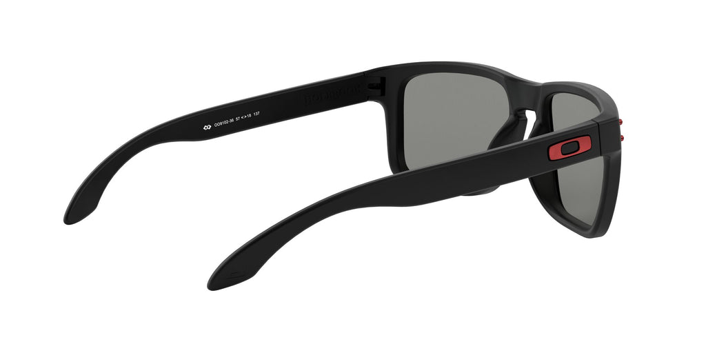 Oakley Holbrook 0OO9102 910236 55 Matte Black / + Red Iridium 55 / Plastic / Plastic