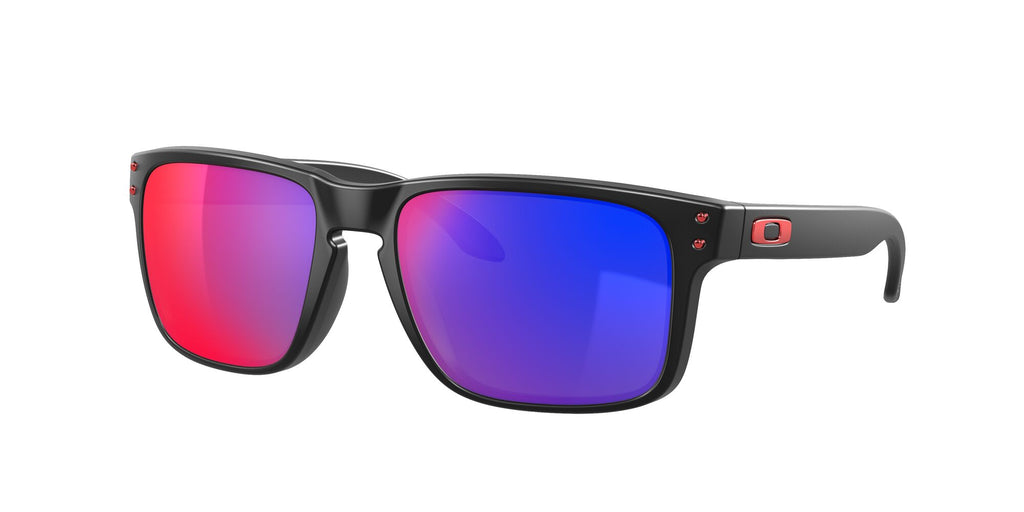 Oakley Holbrook 0OO9102 910236 55 Matte Black / + Red Iridium 55 / Plastic / Plastic