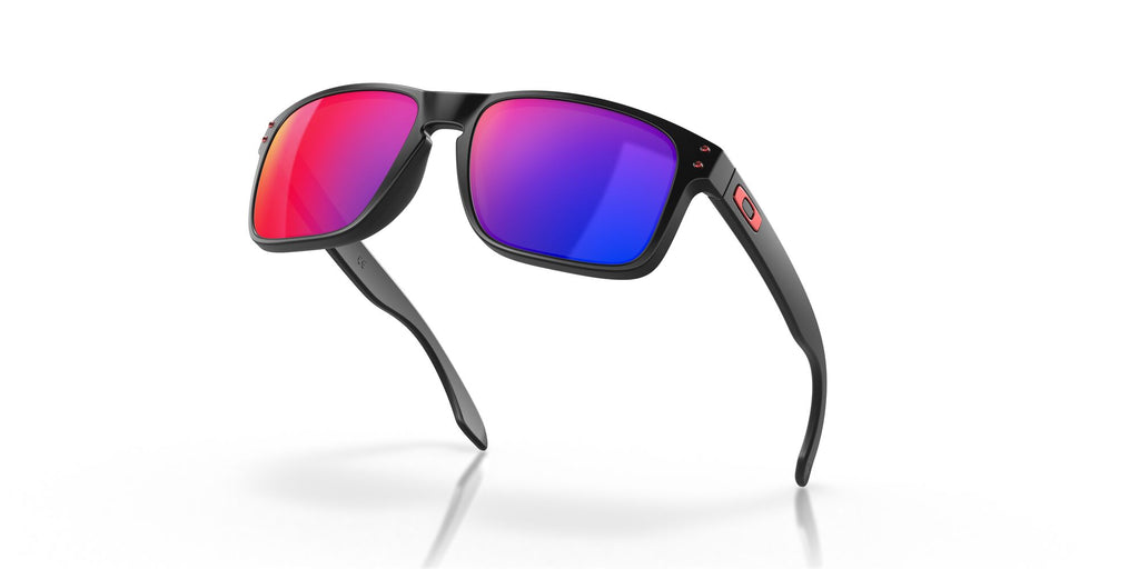 Oakley Holbrook 0OO9102 910236 55 Matte Black / + Red Iridium 55 / Plastic / Plastic