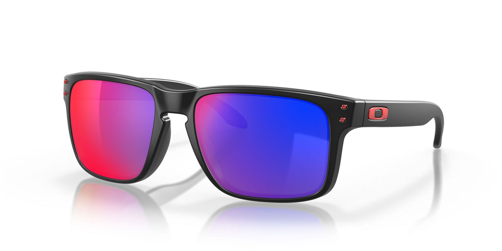 Oakley Holbrook 0OO9102 910236 55 Matte Black / + Red Iridium 55 / Plastic / Plastic