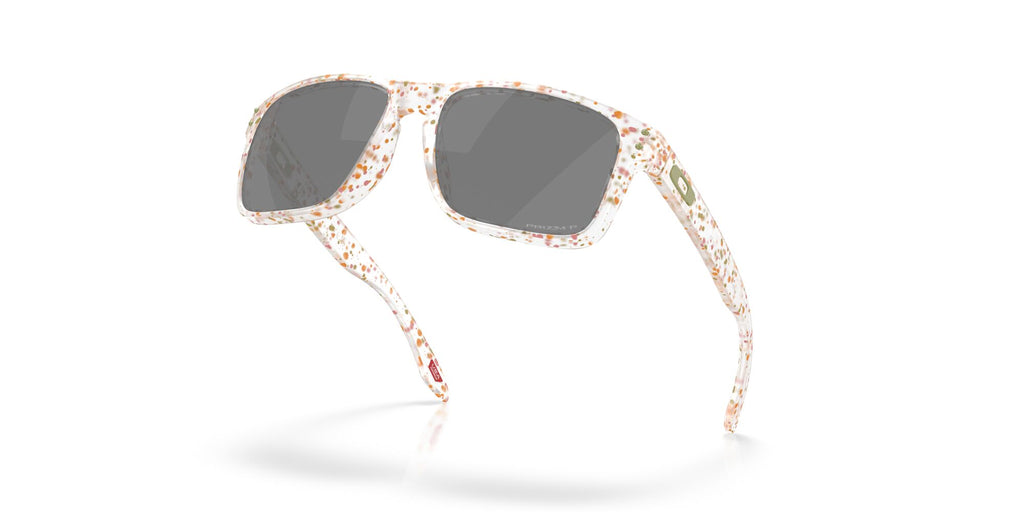 Oakley Holbrook OO9102 9102AG 55 Clear Terrazzo / Prizm Black Polarized