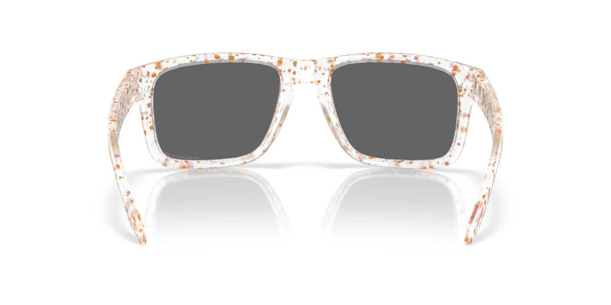 Oakley Holbrook OO9102 9102AG 55 Clear Terrazzo / Prizm Black Polarized