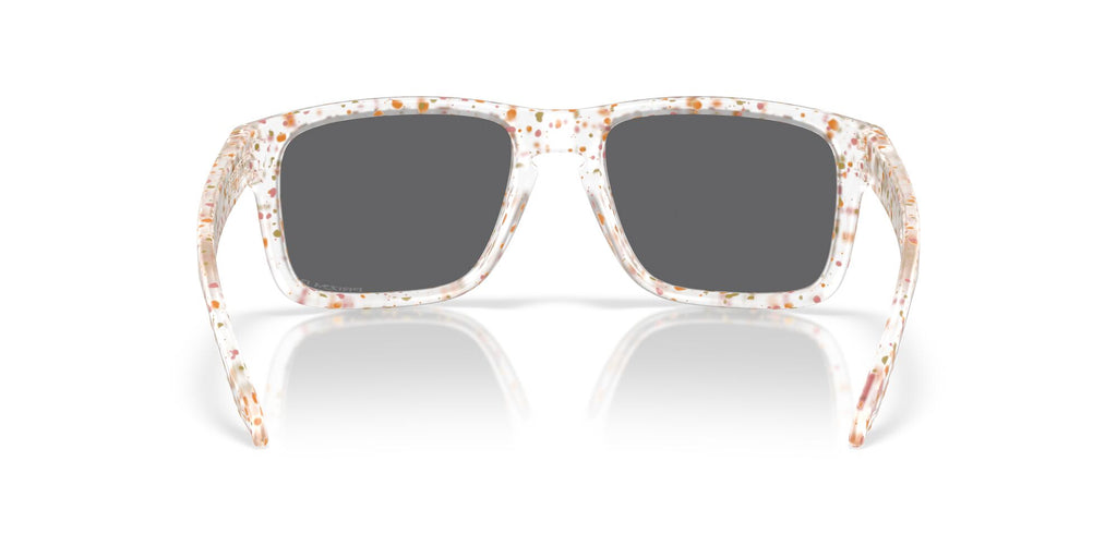 Oakley Holbrook OO9102 9102AG 55 Clear Terrazzo / Prizm Black Polarized