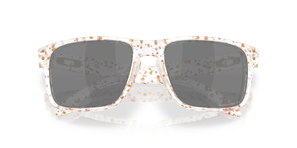 Oakley Holbrook OO9102 9102AG 55 Clear Terrazzo / Prizm Black Polarized