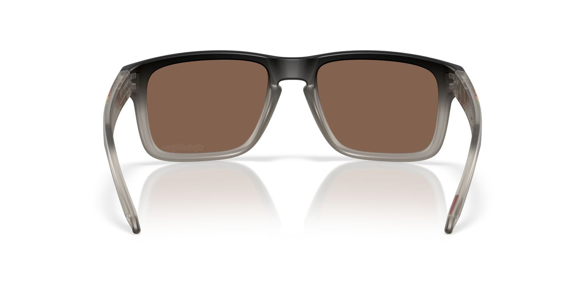 Oakley Holbrook OO9102 9102AH 55 Troy Lee Designs Black Fade / Prizm 24K Polarized