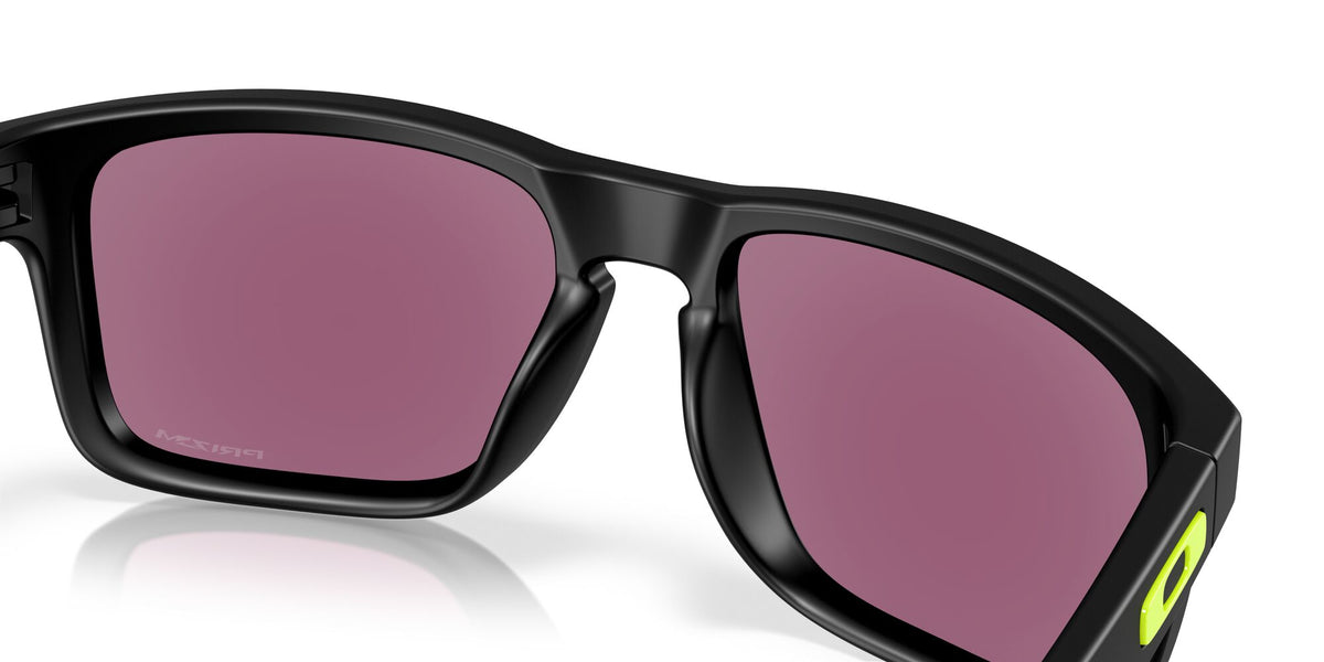 Oakley Holbrook OO9102 9102AI 55 Matte Black / Prizm Road Jade