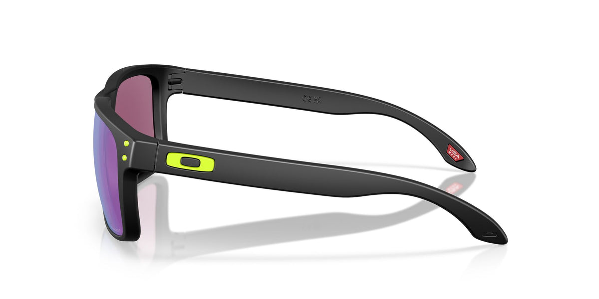 Oakley Holbrook OO9102 9102AI 55 Matte Black / Prizm Road Jade