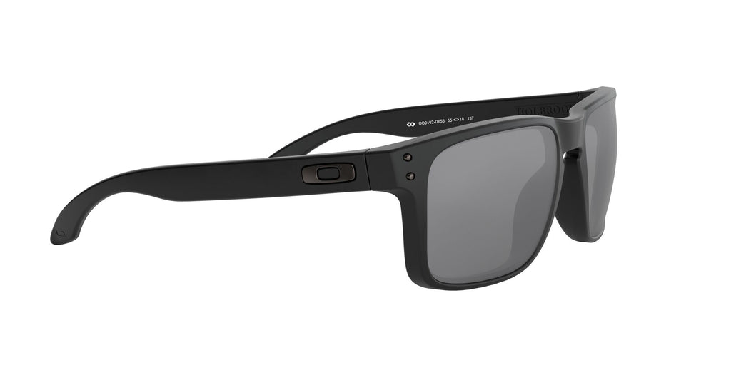 Oakley Holbrook 0OO9102 9102D6 55 Matte Black / Prizm Black Polarized 55 / Plastic / Plastic