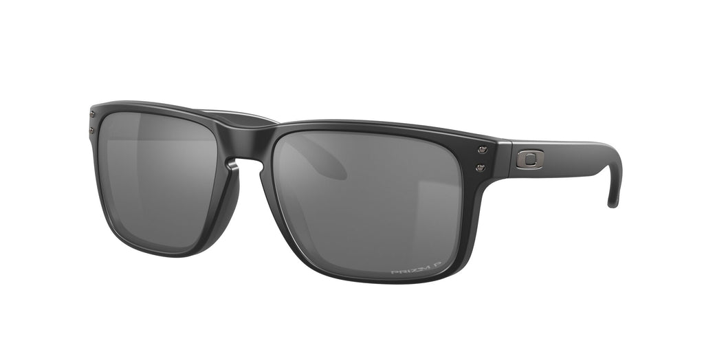 Oakley Holbrook 0OO9102 9102D6 55 Matte Black / Prizm Black Polarized 55 / Plastic / Plastic