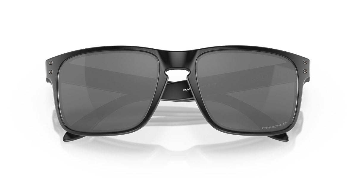 Oakley Holbrook 0OO9102 9102D6 55 Matte Black / Prizm Black Polarized 55 / Plastic / Plastic