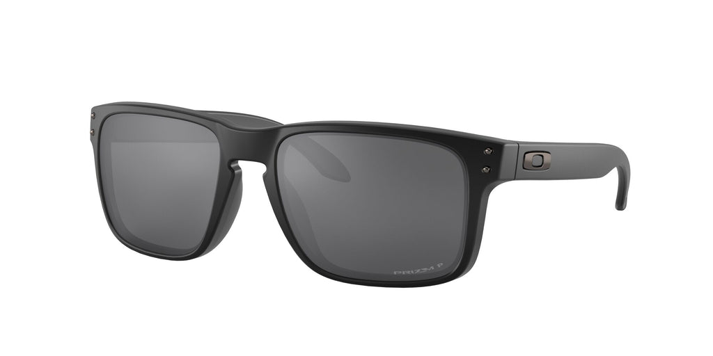 Oakley Holbrook 0OO9102 9102D6 55 Matte Black / Prizm Black Polarized 55 / Plastic / Plastic