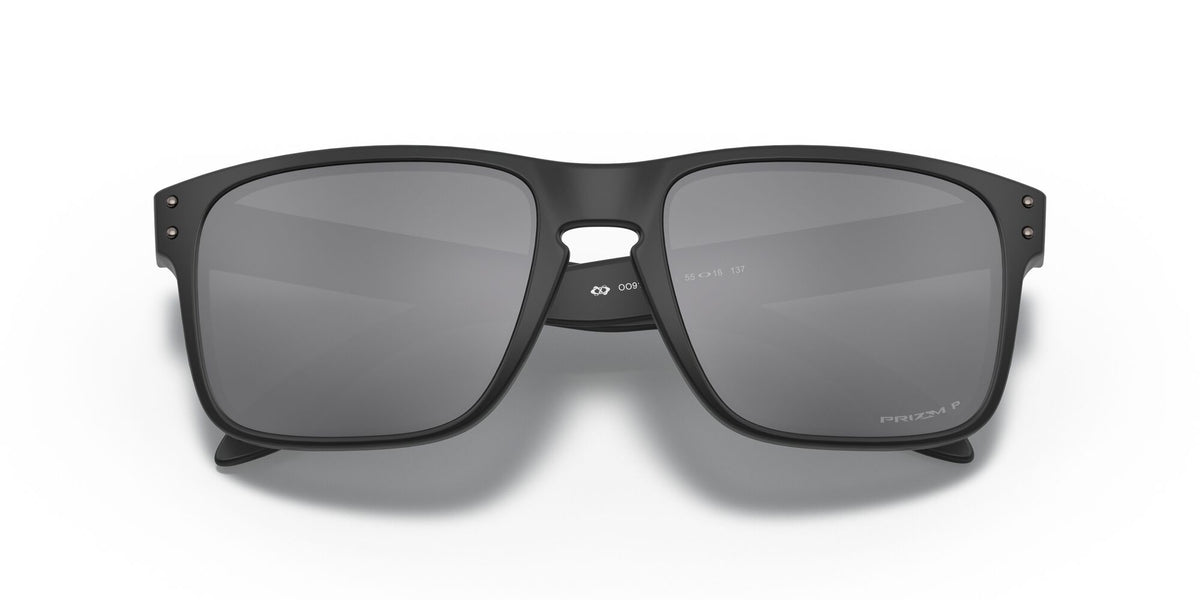 Oakley Holbrook 0OO9102 9102D6 55 Matte Black / Prizm Black Polarized 55 / Plastic / Plastic