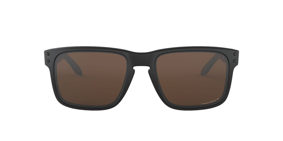 Oakley Holbrook 0OO9102 9102D7 55 Matte Black / Prizm Tungsten Polarized 55 / Plastic / Plastic
