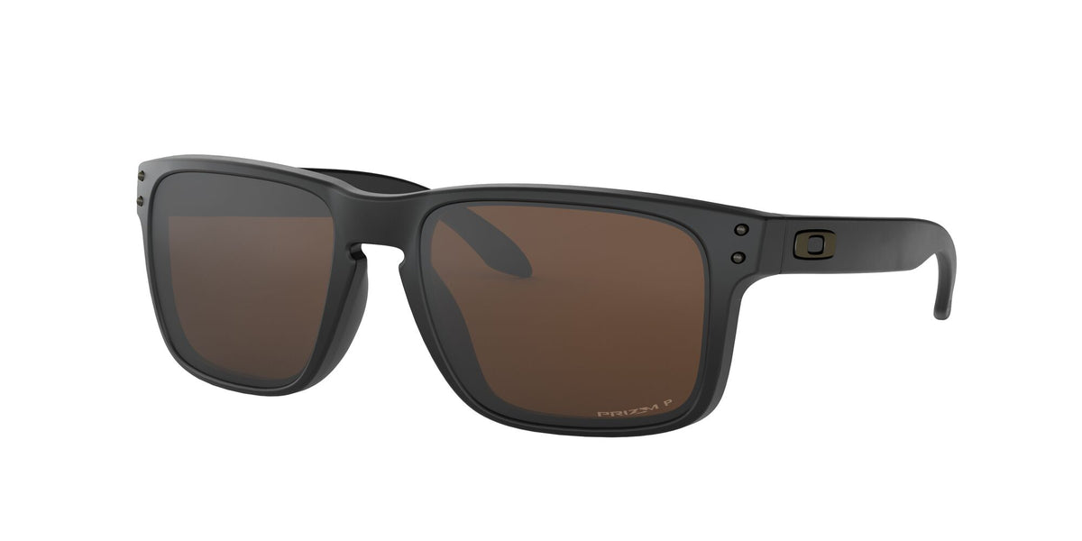 Oakley Holbrook 0OO9102 9102D7 55 Matte Black / Prizm Tungsten Polarized 55 / Plastic / Plastic