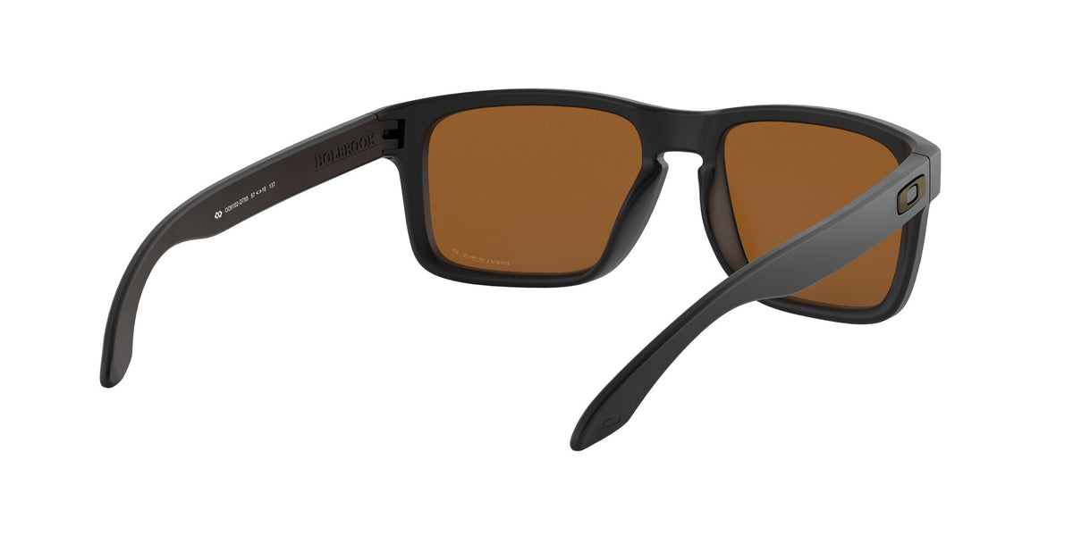 Oakley Holbrook 0OO9102 9102D7 55 Matte Black / Prizm Tungsten Polarized 55 / Plastic / Plastic