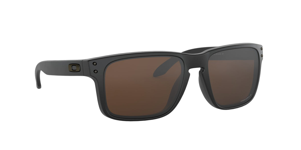 Oakley Holbrook 0OO9102 9102D7 55 Matte Black / Prizm Tungsten Polarized 55 / Plastic / Plastic