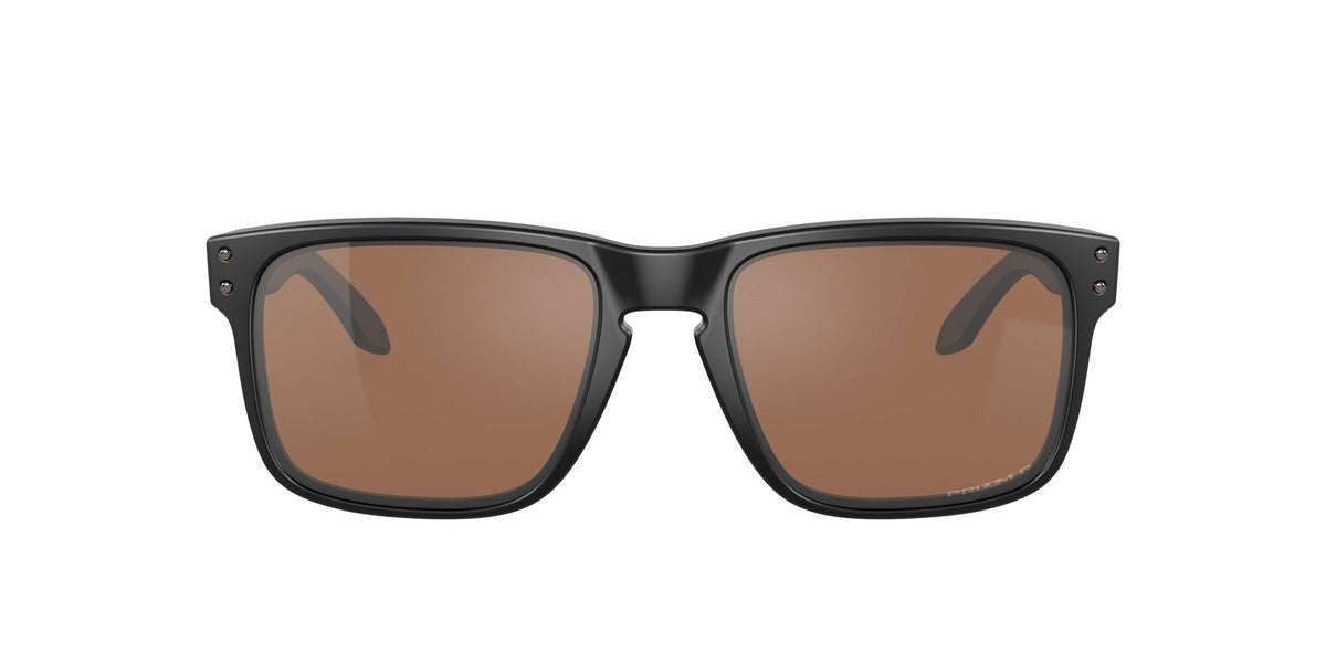 Oakley Holbrook 0OO9102 9102D7 55 Matte Black / Prizm Tungsten Polarized 55 / Plastic / Plastic