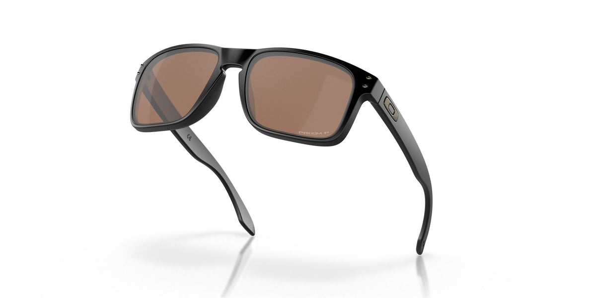 Oakley Holbrook 0OO9102 9102D7 55 Matte Black / Prizm Tungsten Polarized 55 / Plastic / Plastic