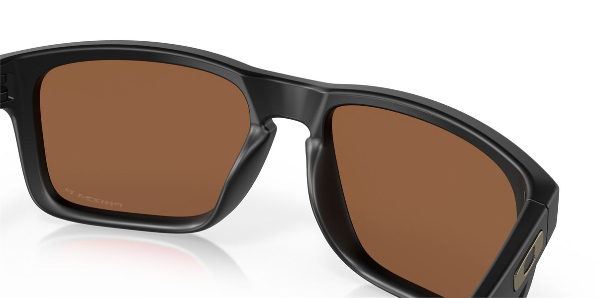 Oakley Holbrook 0OO9102 9102D7 55 Matte Black / Prizm Tungsten Polarized 55 / Plastic / Plastic