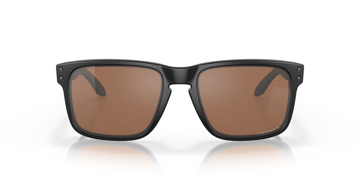 Oakley Holbrook 0OO9102 9102D7 55 Matte Black / Prizm Tungsten Polarized 55 / Plastic / Plastic