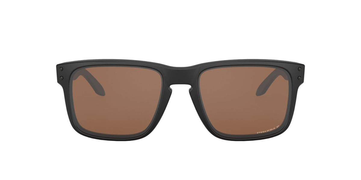 Oakley Holbrook 0OO9102 9102D7 55 Matte Black / Prizm Tungsten Polarized 55 / Plastic / Plastic