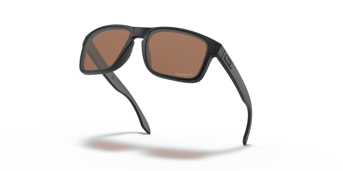 Oakley Holbrook 0OO9102 9102D7 55 Matte Black / Prizm Tungsten Polarized 55 / Plastic / Plastic