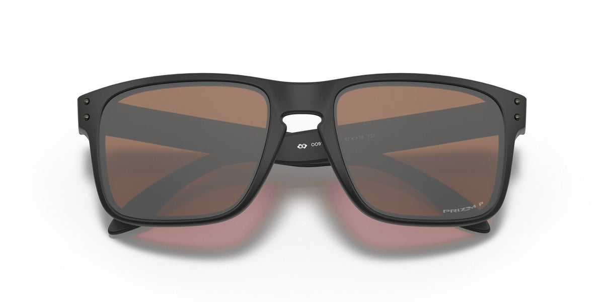 Oakley Holbrook 0OO9102 9102D7 55 Matte Black / Prizm Tungsten Polarized 55 / Plastic / Plastic