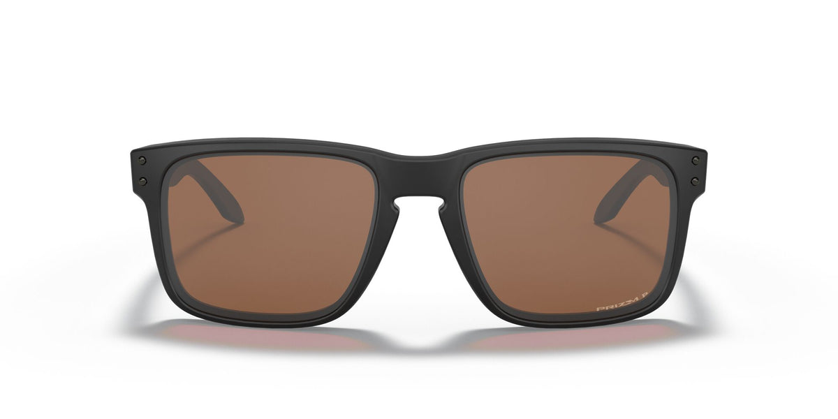 Oakley Holbrook 0OO9102 9102D7 55 Matte Black / Prizm Tungsten Polarized 55 / Plastic / Plastic