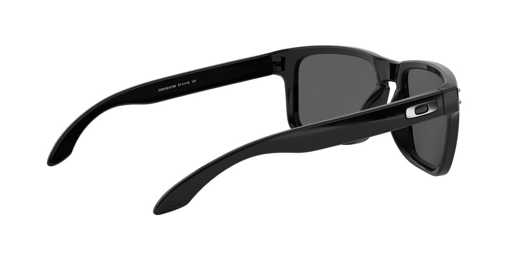 Oakley Holbrook 0OO9102 9102E1 55 Polished Black / Prizm Black 55 / Polycarbonate / O_matter / Injected