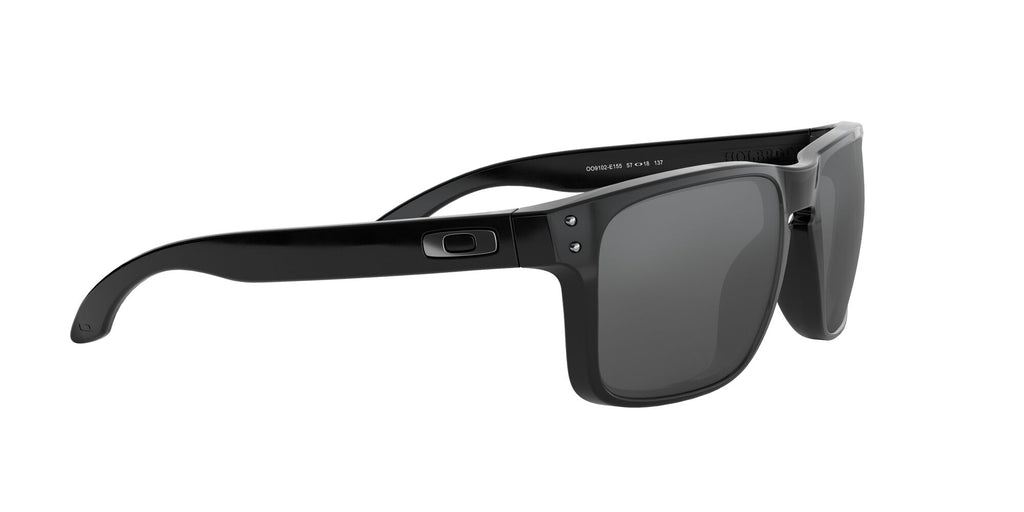 Oakley Holbrook 0OO9102 9102E1 55 Polished Black / Prizm Black 55 / Polycarbonate / O_matter / Injected