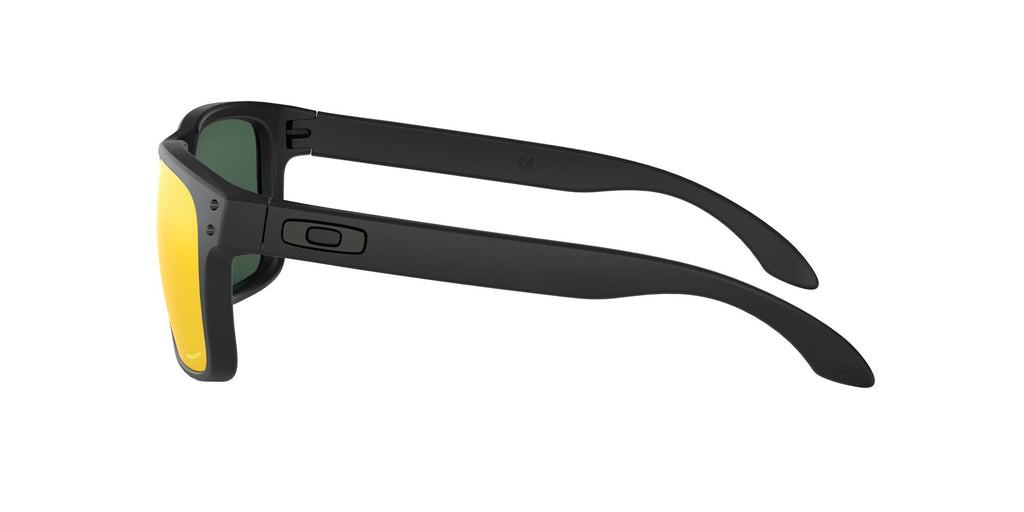 Oakley Holbrook 0OO9102 9102E2 55 Matte Black / Prizm Ruby 55 / Polycarbonate / O_matter / Injected