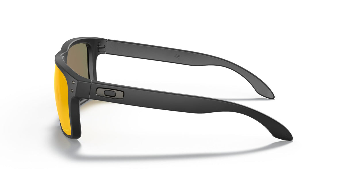 Oakley Holbrook 0OO9102 9102E2 55 Matte Black / Prizm Ruby 55 / Polycarbonate / O_matter / Injected