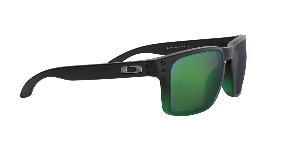 Oakley Holbrook 0OO9102 9102E4 55 Jade Fade / Prizm Jade 55 / Polycarbonate / O_matter / Injected