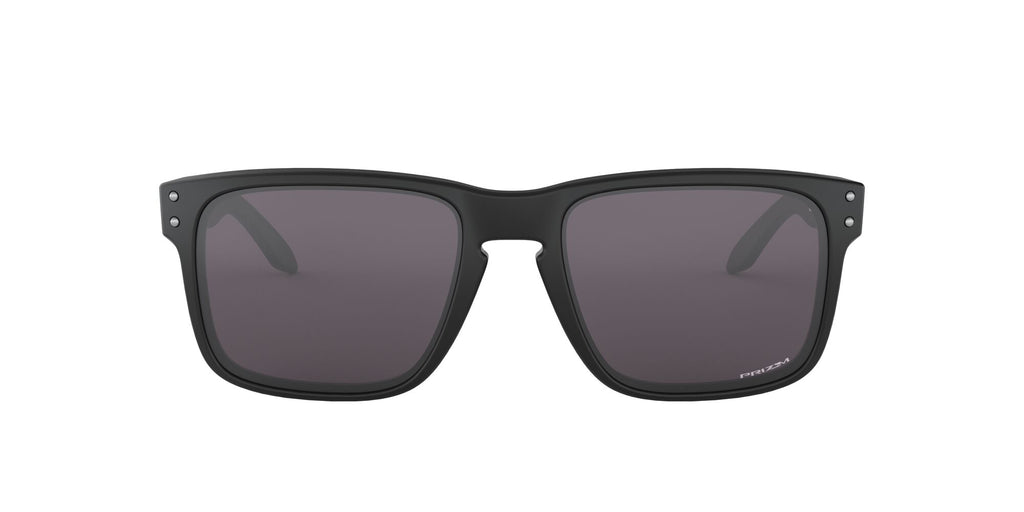 Oakley Holbrook 0OO9102 9102E8 55 Matte Black / Prizm Grey 55 / Polycarbonate / O_matter / Injected