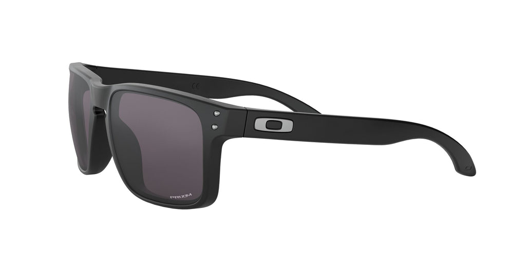 Oakley Holbrook 0OO9102 9102E8 55 Matte Black / Prizm Grey 55 / Polycarbonate / O_matter / Injected