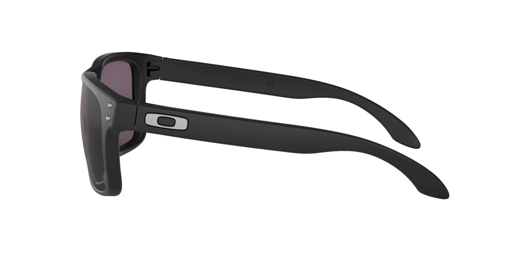 Oakley Holbrook 0OO9102 9102E8 55 Matte Black / Prizm Grey 55 / Polycarbonate / O_matter / Injected