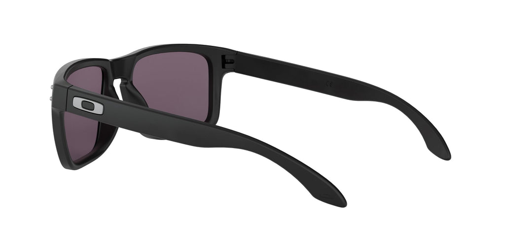 Oakley Holbrook 0OO9102 9102E8 55 Matte Black / Prizm Grey 55 / Polycarbonate / O_matter / Injected