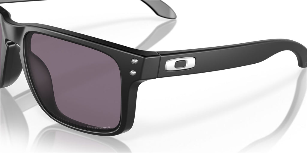 Oakley Holbrook 0OO9102 9102E8 55 Matte Black / Prizm Grey 55 / Polycarbonate / O_matter / Injected