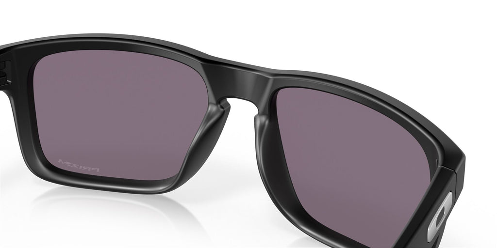 Oakley Holbrook 0OO9102 9102E8 55 Matte Black / Prizm Grey 55 / Polycarbonate / O_matter / Injected