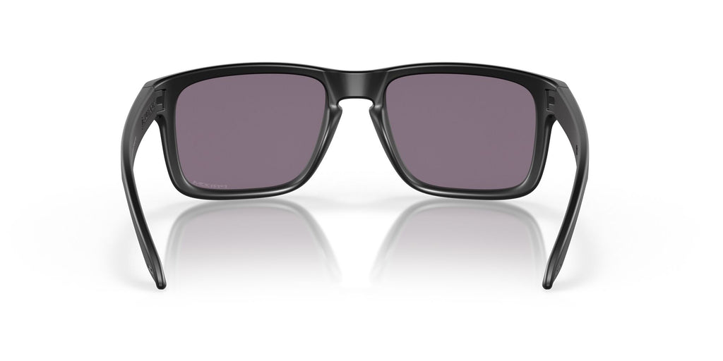 Oakley Holbrook 0OO9102 9102E8 55 Matte Black / Prizm Grey 55 / Polycarbonate / O_matter / Injected