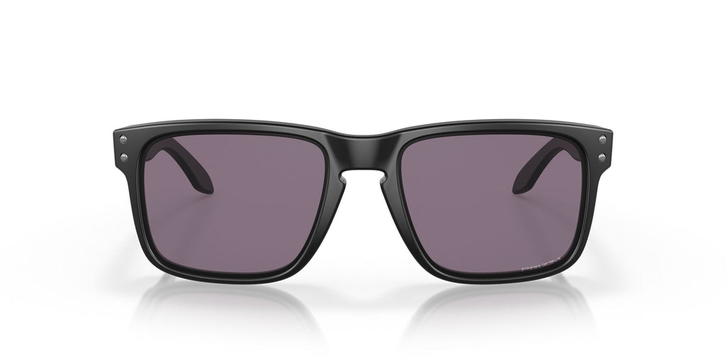 Oakley Holbrook 0OO9102 9102E8 55 Matte Black / Prizm Grey 55 / Polycarbonate / O_matter / Injected