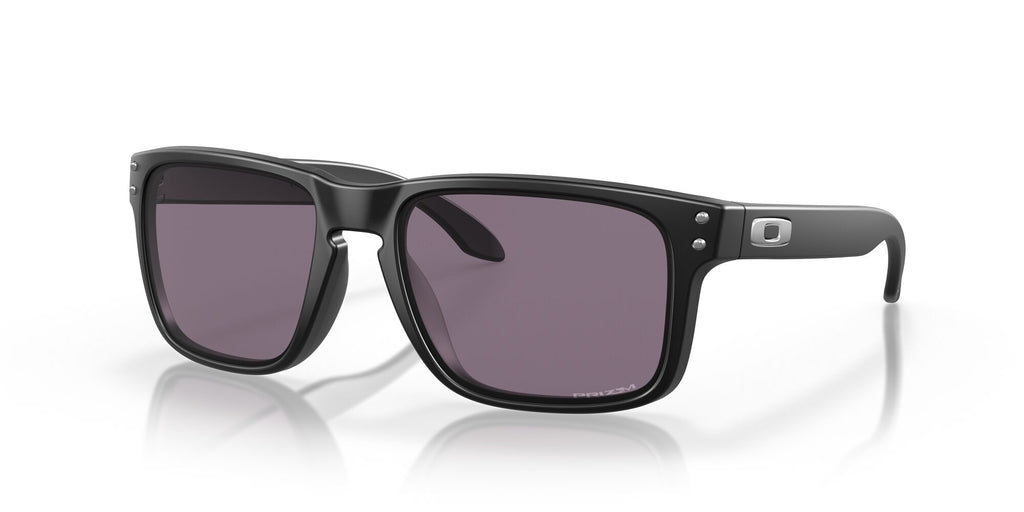 Oakley Holbrook 0OO9102 9102E8 55 Matte Black / Prizm Grey 55 / Polycarbonate / O_matter / Injected