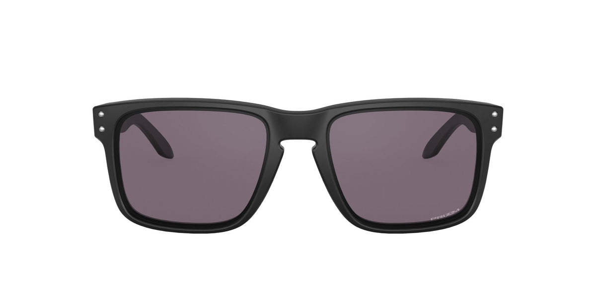 Oakley Holbrook 0OO9102 9102E8 55 Matte Black / Prizm Grey 55 / Polycarbonate / O_matter / Injected
