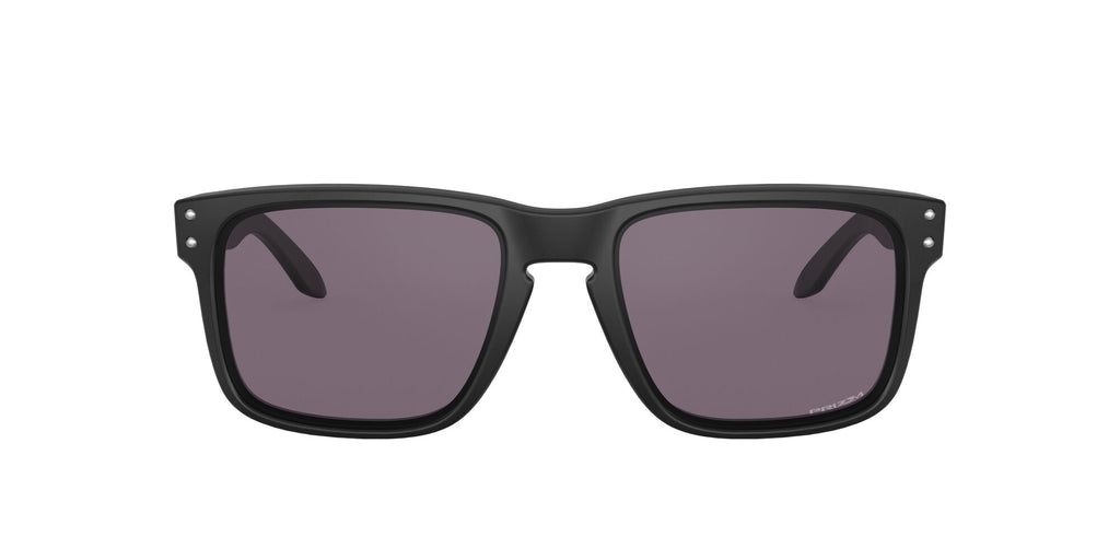 Oakley Holbrook 0OO9102 9102E8 55 Matte Black / Prizm Grey 55 / Polycarbonate / O_matter / Injected