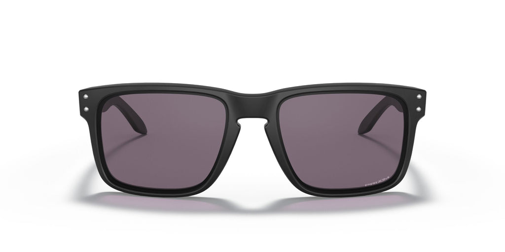 Oakley Holbrook 0OO9102 9102E8 55 Matte Black / Prizm Grey 55 / Polycarbonate / O_matter / Injected