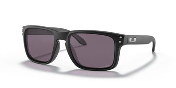 Oakley Holbrook 0OO9102 9102E8 55 Matte Black / Prizm Grey 55 / Polycarbonate / O_matter / Injected