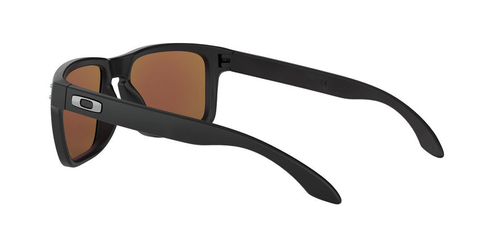 Oakley Holbrook 0OO9102 9102F0 55 Matte Black / Prizm Sapphire Polarized 55 / Polycarbonate / O_matter / Injected