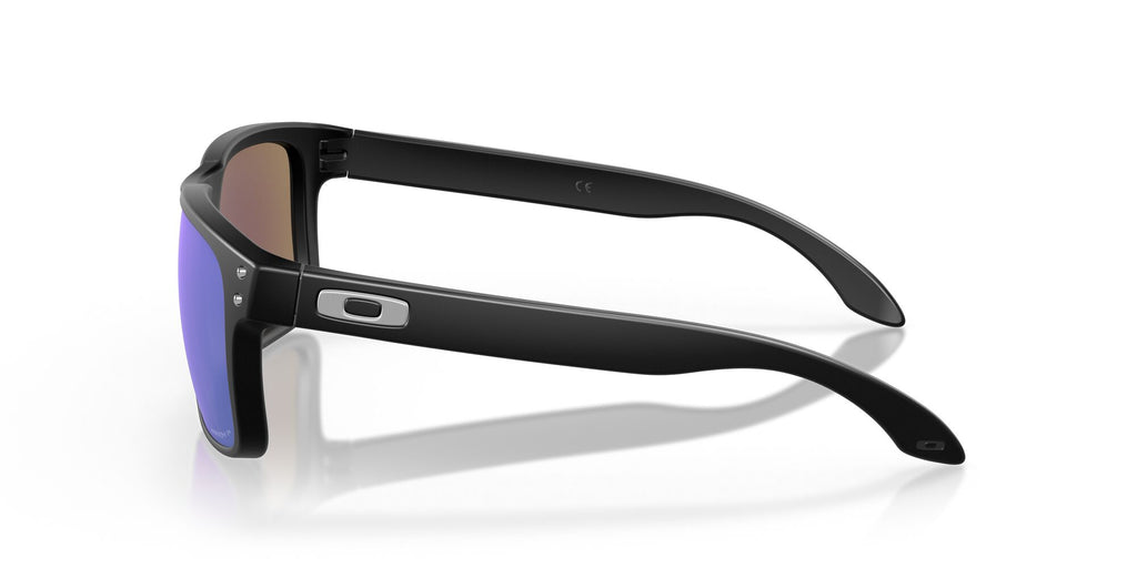 Oakley Holbrook 0OO9102 9102F0 55 Matte Black / Prizm Sapphire Polarized 55 / Polycarbonate / O_matter / Injected